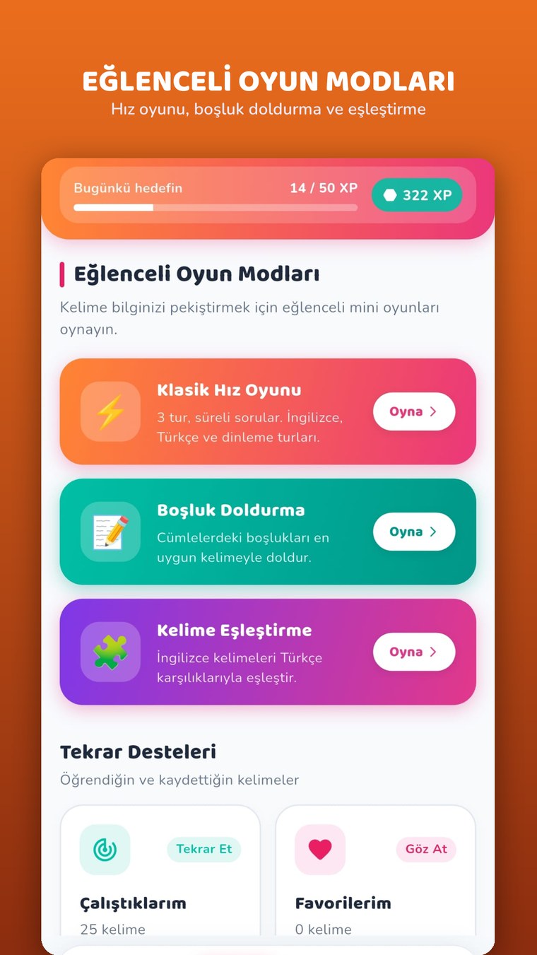 Kişiselleştirilmiş çalışma desteleri